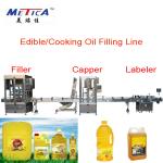 220V Edible Coconut Oil Bottling Production Line 1500BPH