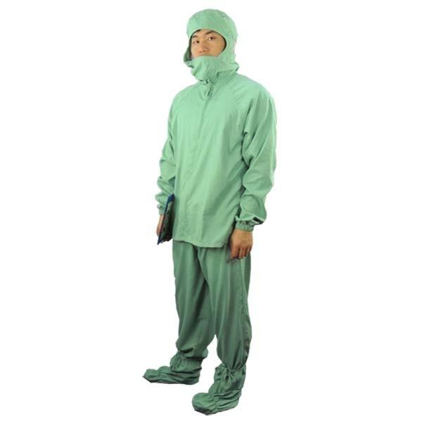 Cheap Dust Proof Military Unisex 4L 100D 130g ESD Garment for sale