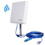FCC Outdoor WiFi Antenna Wireless Adapter With Usb Port