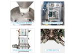 2.6kw W40mm Triangle Bag Granule Packing Machine Peanut Sealing PE NILO