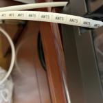 White Single Wall Heat Shrink Tubing Rubber Halogen Free 4mm 2X Ratio