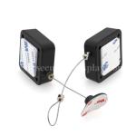 ABS Shell Anti Theft Cable Retractor With 3M Sticker