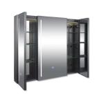 Bathrooms Showers Illuminated Mirror Cabinets Door Intelligent Light Emitting