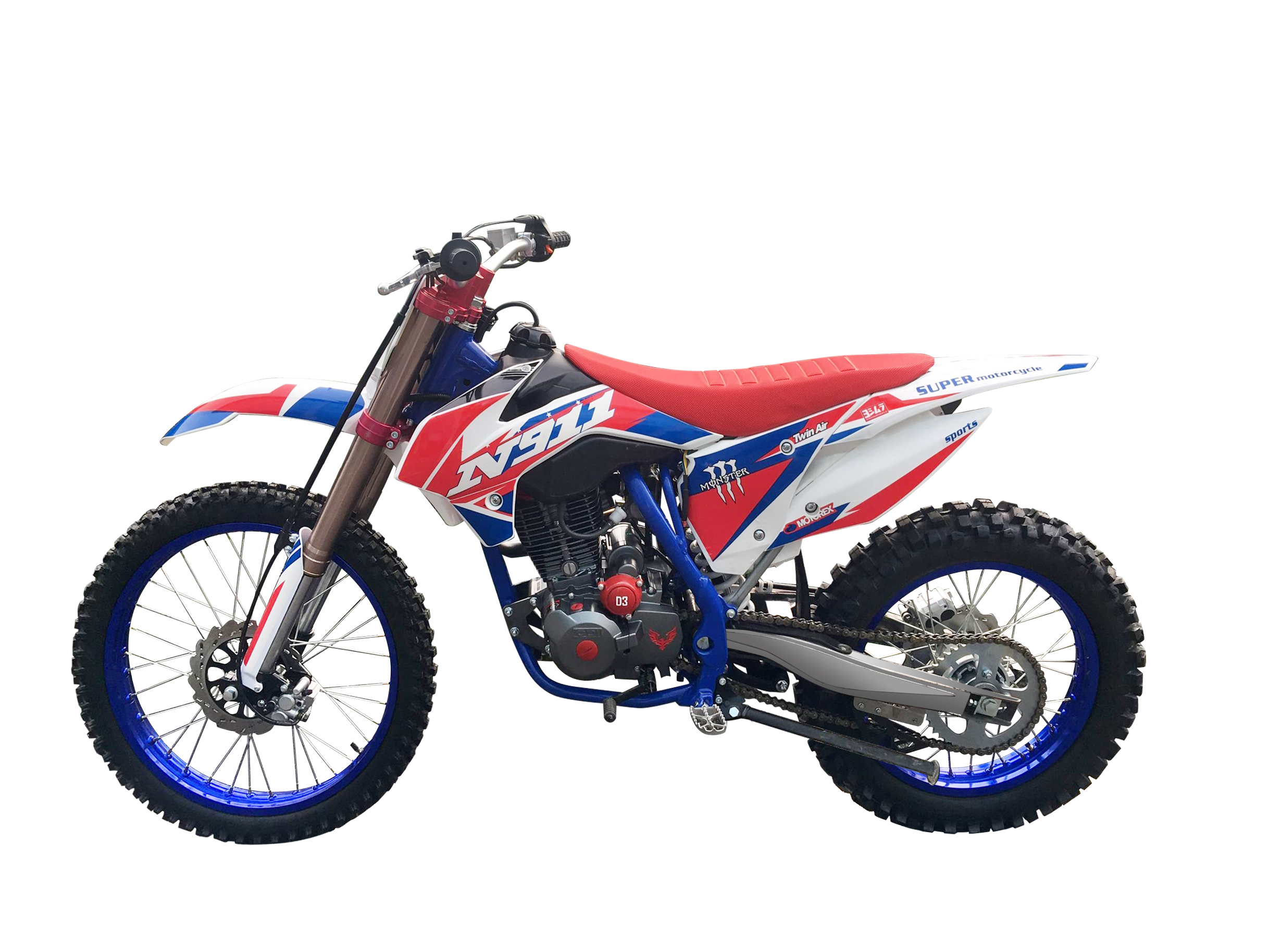 Hongli super N911 dirt bikes for adults 250cc