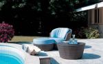 3pcs poly rattan pool furniture