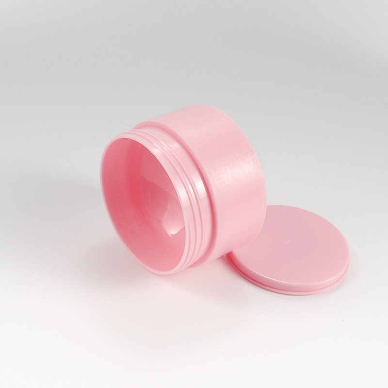 PP Double Wall Round Jar for Face Cream Sample 3g5g10g15g30g Black White Blue Pink Matte Custom Empty Plastic Nail Gel Jar