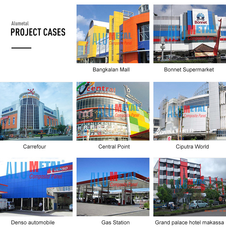 2MM 3MM Weather Resistance Aluminium Architectural Cladding Sheet AA1050 PE Coated