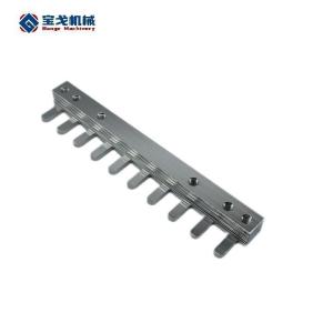 Quality Customize 260*30*3mm Tin Plated Copper Busbar Accessories for CNC Precision Machining wholesale