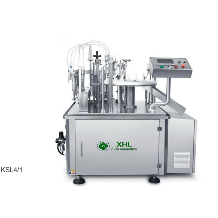 PLC Control 40bpm 800kg Plastic Bottle Filling Machine