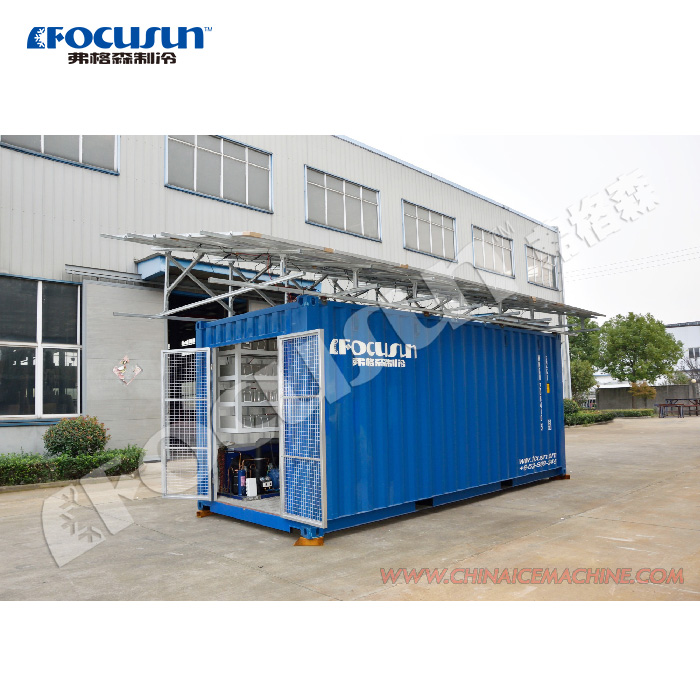 Solar Energy Powered Walk-In Cold Storage Container for Refrigerated Storage Solutions