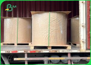 Quality 50gsm Recycled Fluting Paper Roll 1600mm Carton Medium Kraft Paper wholesale