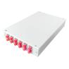Buy cheap FC/SC/ST 12 Port Fiber Termination Box Wall Mount Splicing Metal Steel Grey from wholesalers