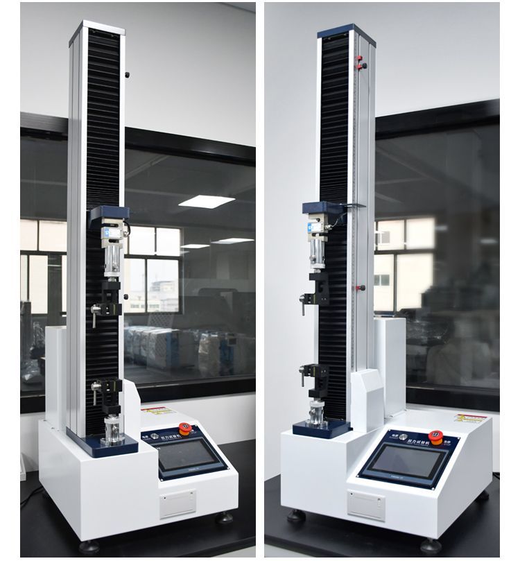 Good Security Single Column Tensile Testing Machine for Plastic