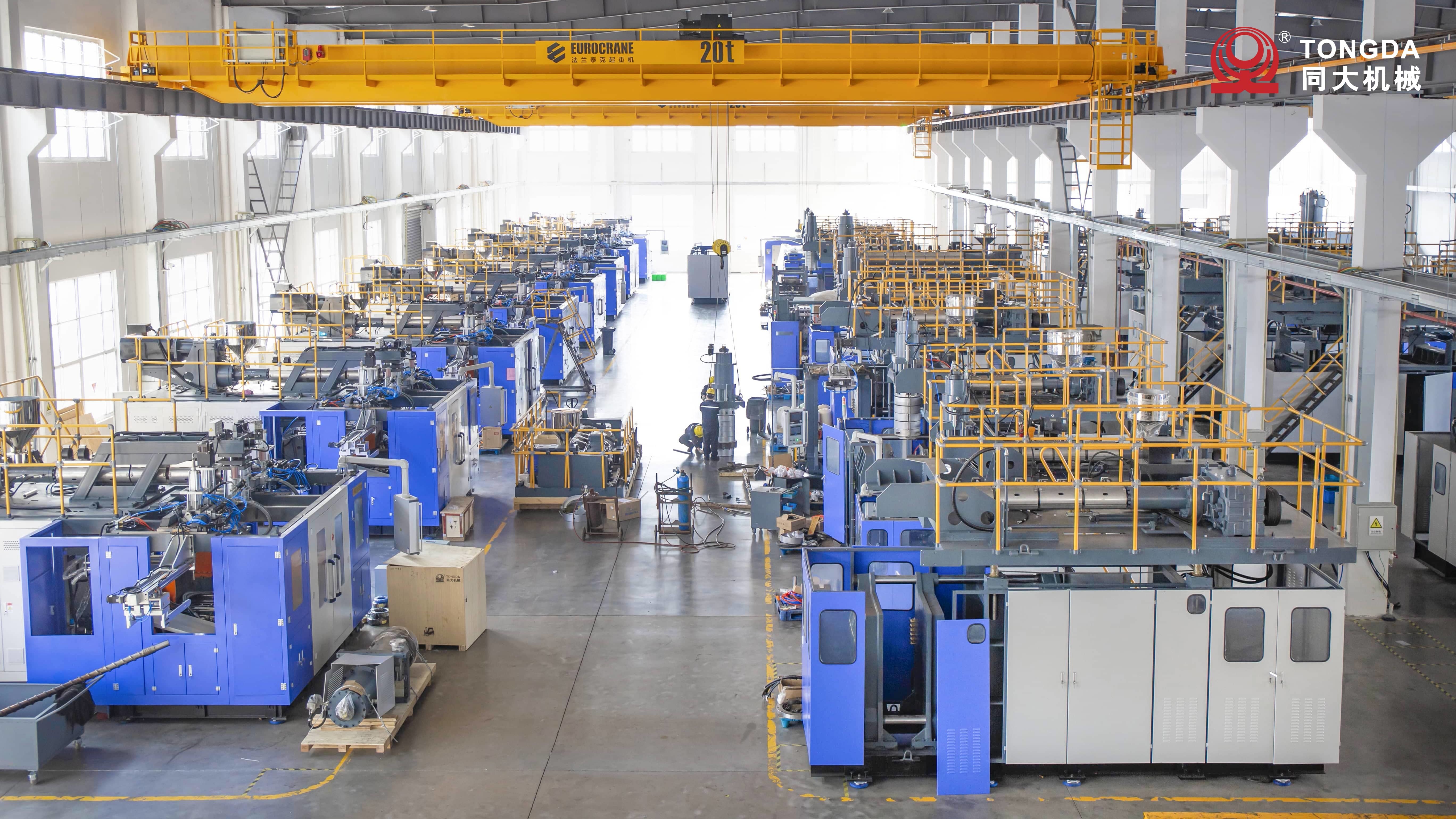 HDPE Drums Extrusion Blow Molding Machine 20L 25L 50L Jerry Can Stackable