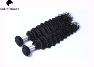 Quality Grade 7A Unprocessed Peruvian Human Hair Deep Wave Hair Weft For Women wholesale