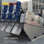 Multi Disk Screw Press for Municipal Sludge Management