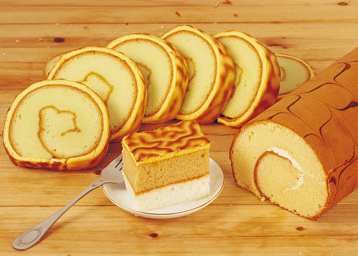 Sponge Cake Mix Foaming Agent Brown Delicate Yichuang Cake Emulsifiers In Food Soft Texture