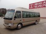 Enclosed Sightseeing Electric Minibus , Coaster Type Mini Electric Powered Vans