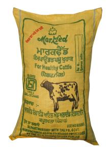 Quality Flexo Printing 25kg 50kg Animal Feed Packaging Bags Empty PP Woven For Cattle Dog wholesale