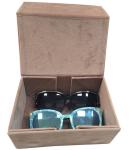 Soft Flannel Foldable Eyeglasses Display Box Multi Sunglasses Collection Tray