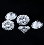 Wholesale Loose Moissanite Diamond GRA Stones D EF Color 1mm-8mm For Make