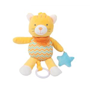 Quality Baby Soothing Music Bell Animal Plush Dolls With Hanging Ring wholesale