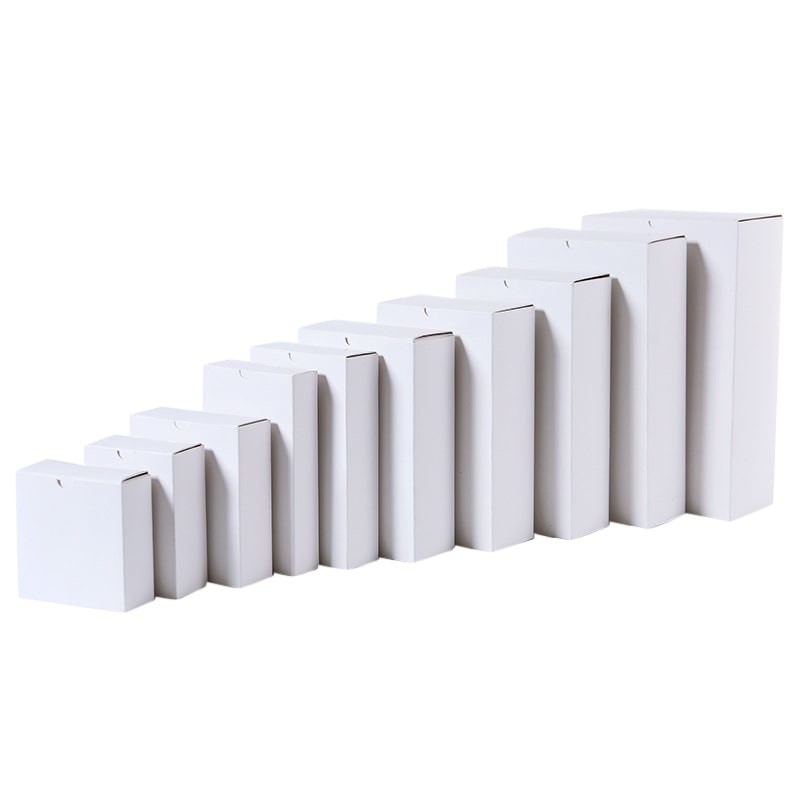 Pull Out Cardboard Slide Open Gift Boxes Folding Kraft Paper Drawer Box With Sleeve