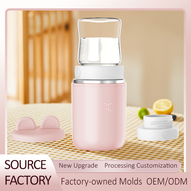 Fast Heating Smart Baby Bottle Usb Milk Bottle Warmer Portable Thermal Bottle Warmer 8800mah