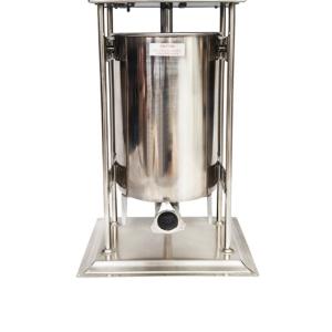 Quality 2 In 1 15L Electric Churro Machine With 4 Stainless Steel Molds And 4 Size Enema Filling Mouth wholesale