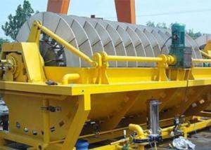 Quality Round Ceramic Vacuum Disc Filter 5Kw Combined Water Washing System wholesale