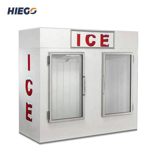 Solid Commercial Ice Cream Freezer Merchandiser Full Automatic Dipping Cabinet