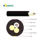 LSZH 8/12/24core Outdoor Aerial Fiber Cable HDPE G652D