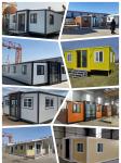 Packing mobile room construction site residents movable board room removable