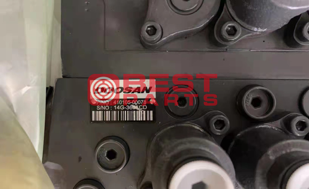410105-00077 410185-0008 Control Valve Assembly For DOOSAN Wheel Excavator DX140W