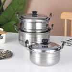 American Style 5 Pcs Kitchen Cookware Set Stainless Steel Nonstick Cooking Pot