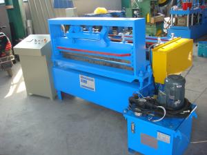 Quality Hydraulic Cutting Type 5.5kw Roof Panel Roll Forming Machinery for Metal Deck wholesale