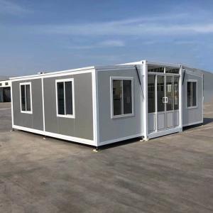 Quality Luxury 40&amp;20ft Movable 2 Bed Container Home Foldable Prefab Expandable House wholesale