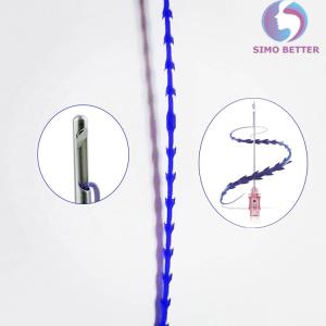 Quality Medical Removal Winkle 3d Face Lifting Pdo Thread Cog Cannula Needle Molding Heart Threads wholesale