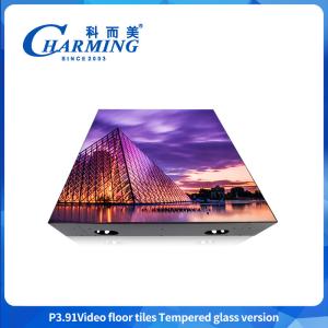 Quality hot sale indoor and outdoor 500*500mm cabinet panel module boards screen other 3840HZ advertising equipment dance floor led display wholesale