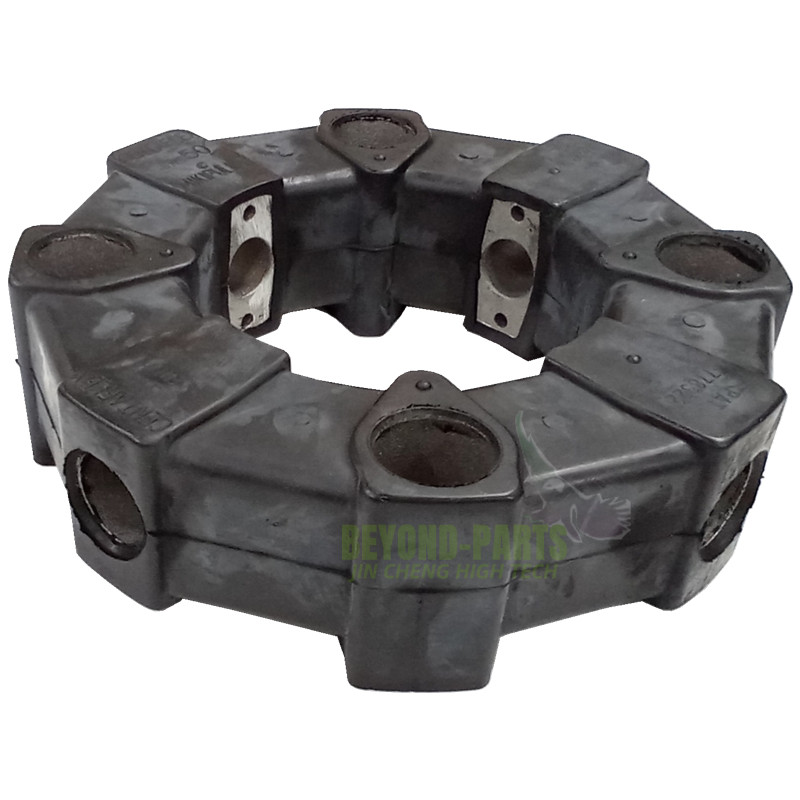 50A Construction Machine Excavator Spare Parts Black Coupling
