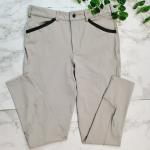 XS-XL Spandex / polyester Beige Active Stretch Men Horse Riding Leggings