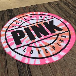 Quality Hot selling fashion circle 200gsm round beach towel accept custom wholesale