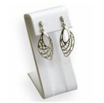 100% Drill Well Earring Display Stands Metal Inside For Jewelry Shop Window