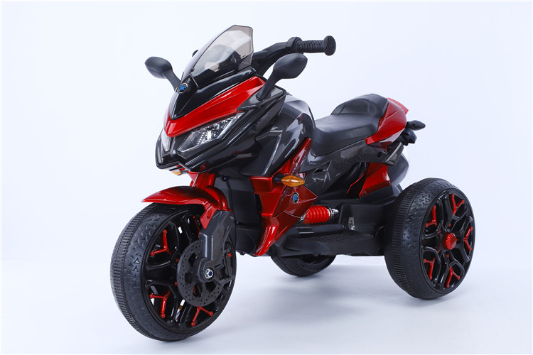 Unisex Battery Powered Dual-Drive Electric Ride On Motorcycle for Primary Schoolers