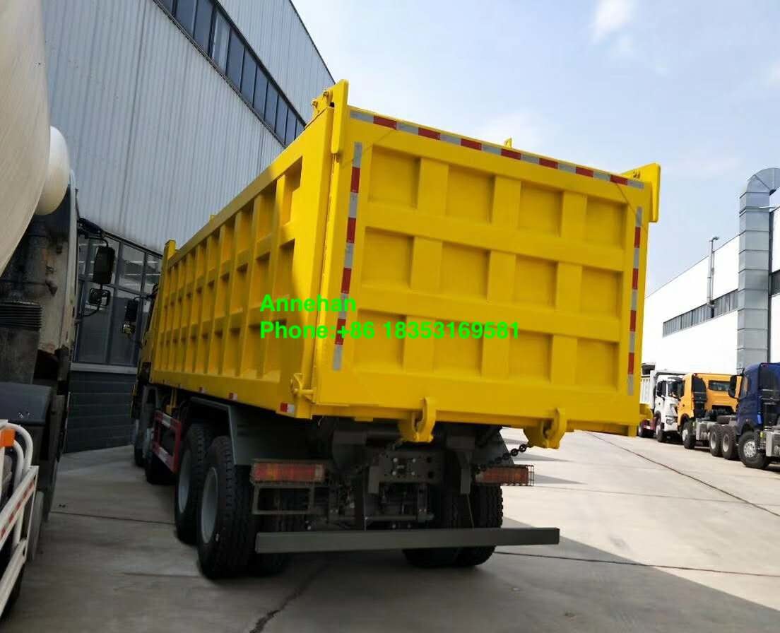 12 Wheels 25cbm 30cbm 8x4 Heavy Duty Dump Truck
