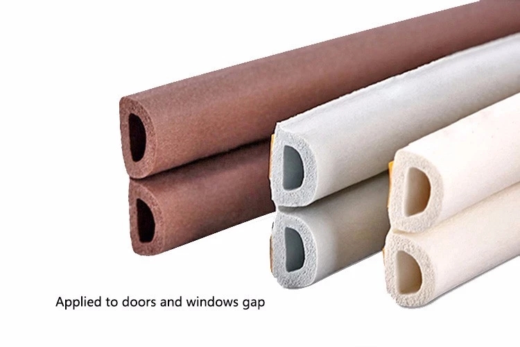 20-90 Shore Hardness PVC Door and Window Weather Stripping Featuring Rubber Gaskets