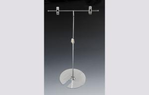 Quality POS Tabletop Sign Holder , Retail Metal Card Display Stand 5mm Iron Pole wholesale