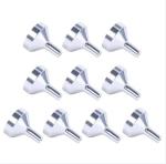Cosmetic Mini Metal Funnel , Aluminum Golden Mini Funnel For Perfume Liquid Oil