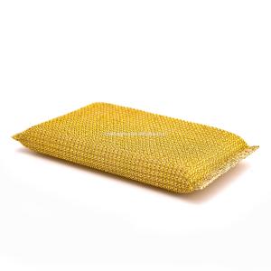 Quality Commercial Stainless Steel Sponge Scrubber Powerful Rust Resistance wholesale