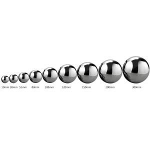 Quality Seamless Mirror Hollow Steel Ball Sphere Home Ornament 304 Stainless Steel wholesale